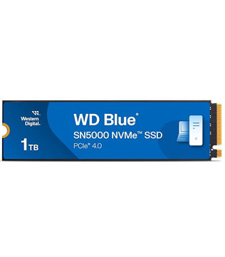 Western Digital Blue SN5000 NVMe 1TB (WDS100T4B0E) Internal Solid State Drive (Pre-owned)