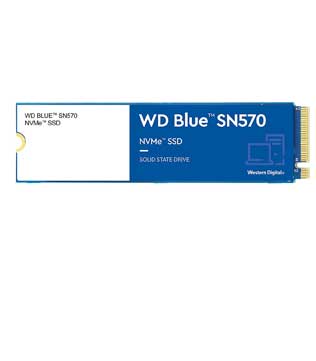 Western Digital Blue SN570 NVMe 1TB (WDS100T3B0C) Internal Solid State Drive (Pre-owned)