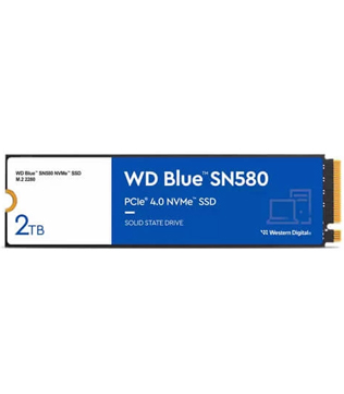 Western Digital Blue SN580 2TB M.2 NVMe Internal Solid State Drive (Pre-owned)