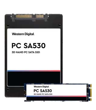 Western Digital SA530 256GB M.2 SATA (SDASN8Y-256G) Internal Solid State Drive (Pre-owned)
