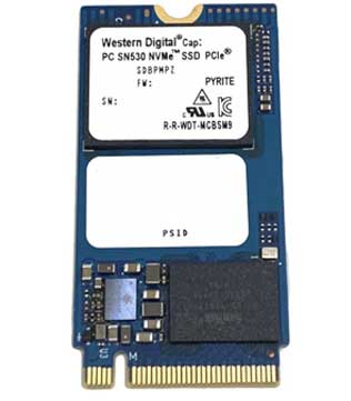 Western Digital SN530 256GB NVMe (SDBPNPZ-256G) Internal Solid State Drive (Pre-owned)