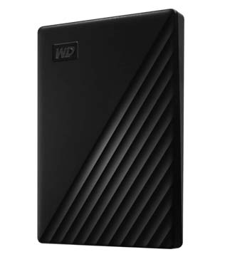 Western Digital WD 2TB My Passport (WDBYVG0020BBK-0A) Portable Hard Disk Drive (Pre-owned)