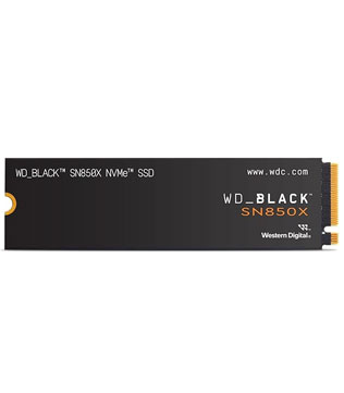 Western Digital WD Black SN850X NVMe 2TB (WDS200T2X0E) Internal Solid State Drive (Pre-owned)