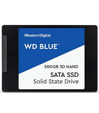 Western Digital WD Blue 500GB 2.5Inch (WDS500G2B0A) Internal Solid State Drive (Pre-owned)