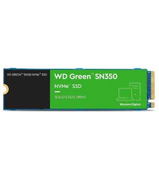 Western Digital WD Green SN350 NVMe 480GB M.2 (WDS480G2G0C) Internal Solid State Drive (Pre-owned)