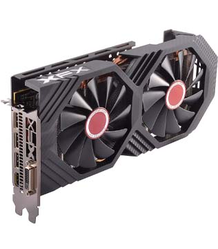 XFX Radeon RX 580 GTS Black Edition OC 8 GB (RX-580P82) Graphics Card (Pre-owned)