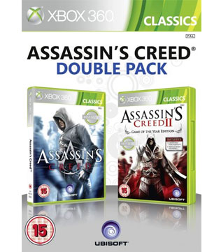 Assassins Creed II Game of the Year Edition & Assassins Creed Xbox 360 (Pre-owned)