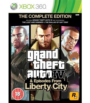 Grand Theft Auto IV & Episodes from Liberty City Xbox 360 (Pre-owned)