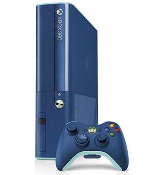 Microsoft Xbox 360 (E) 500 GB Blue Edition PAL Region (Pre-owned)