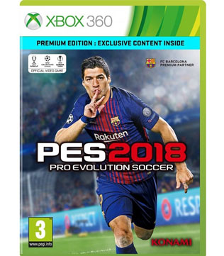 Pro Evolution Soccer 2018 Xbox 360 (Pre-owned)