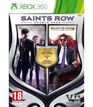 Saints Row 3 & 4  Double Pack Xbox 360 (Pre-owned)