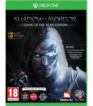 Middle Earth Shadow of Mordor Game of the Year Edition Xbox One (Pre-owned)