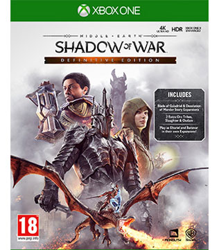 Middle Earth Shadow of War Definitive Edition Xbox One  (Pre-owned)