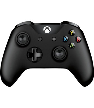 Microsoft Xbox One Wireless Controller with Bluetooth (With 3.5 mm Jack) (Black)