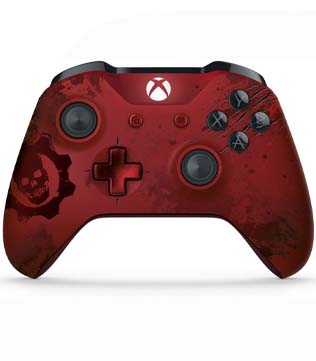 Xbox One Wireless Controller with Bluetooth Gears of War 4 Limited Edition (Pre-owned)