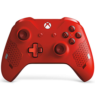 Xbox One Wireless Controller with Bluetooth Sport Red Edition (Pre-owned)