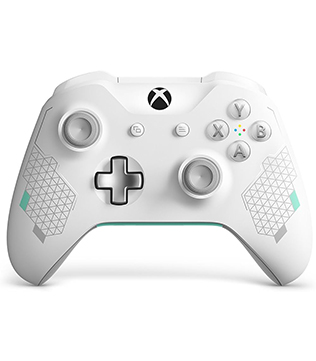 Xbox One Wireless Controller with Bluetooth Sport White (Pre-owned)