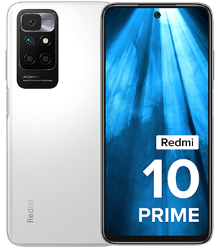 Xiaomi Redmi 10 Prime 4GB RAM, 64GB Storage (Astral White) (Pre-owned)