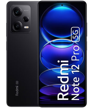 Xiaomi Redmi Note 12 Pro 5G 8GB RAM, 256GB Storage (Onyx Black) (Pre-owned)