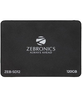 ZEBRONICS 120GB 2.5 Inch (ZEB SD12) Internal Solid State Drive (Pre-owned)