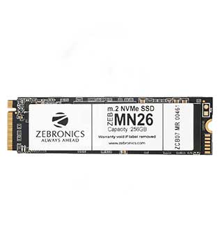 ZEBRONICS 256GB M.2 NVMe (ZEB-MN26) Internal Solid State Drive (Pre-owned)
