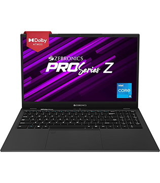 Zebronis ZEB-NBC 4S , 15.6 Inches, 12th Gen Intel(R) Core(TM) i5-1235U @1.30 GHz, 16 GB RAM, 512 NVME SSD, Intel (R) UHD Graphics, Midnight Blue Laptop (Pre-owned)