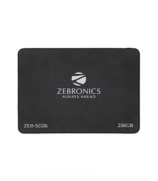 ZEBRONICS ZEB-SD26 256GB 2.5Inch SATA Internal Solid State Drive (Pre-owned)