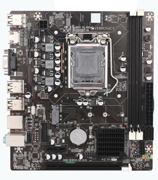 ZEBRONICS Zeb H61M2 Motherboard (Pre-owned)