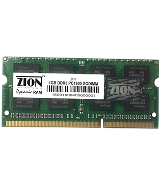 ZION 4GB DDR3 1600MHz Laptop RAM (Pre-owned)