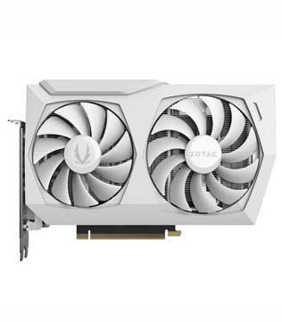 ZOTAC GAMING GeForce RTX 3070 8GB Twin Edge OC White Edition (ZT-A30700J-10P) Graphics Card (Pre-owned)