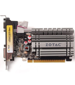 ZOTAC GeForce GT 730 4GB 64 Bit DDR3 Zone Edition Graphics Card (Pre-owned)