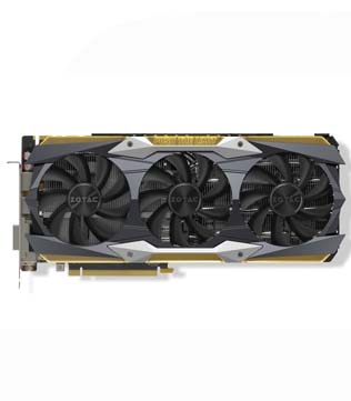 ZOTAC GeForce GTX 1080Ti 11GB AMP Extreme Core Edition (ZT-P10810F-10P) Graphics Card (Pre-owned)