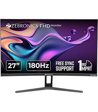 Zebronics 27 inch ZEB-S27B Monitor (Pre-owned)