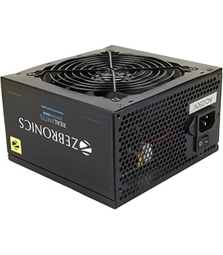 Zebronics 550 Watt ZEB-PGP550W Power Supply (Pre-owned)