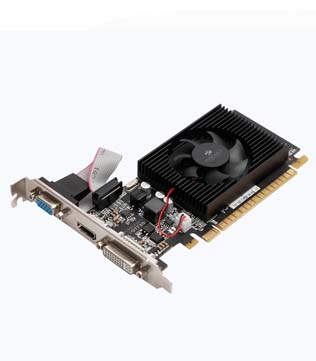 Zebronics GeForce GT 730 4GB (ZEB-GT730-4GD3) (LOW PROFILE BRACKET) Graphics Card (Pre-owned)