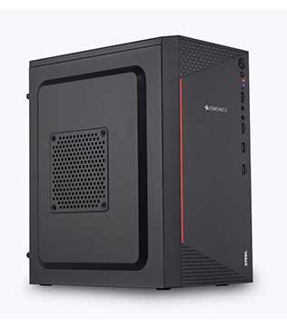 Gaming Desktop PC (Pre-owned) Mid Tower with Intel Core i3 10105f, 16GB DDR4 RAM, RX 550 GPU 4GB, 512GB SSD