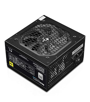 Zebronics ZEB-PGP600W 600Watt Non-Modular Power Supply (Pre-owned)