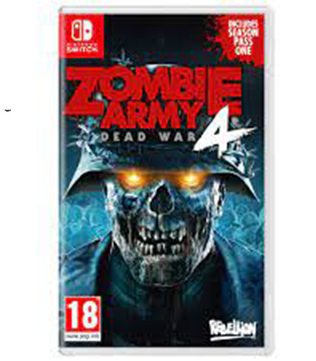 Zombie Army 4 Dead War Nintendo Switch (Pre-owned) (without Original Box and Cover)
