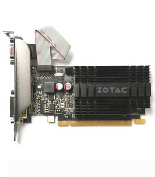 Zotac GT 710 2GB (ZT-71302-20L) Graphics Card (Pre-owned)