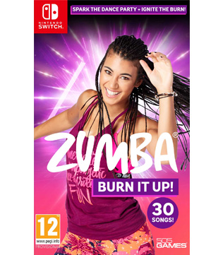 Zumba Burn it up Nintendo Switch (Pre-owned) (without Original Box and Cover)
