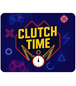 Clutch Time Gamers Arena Mouse Pad