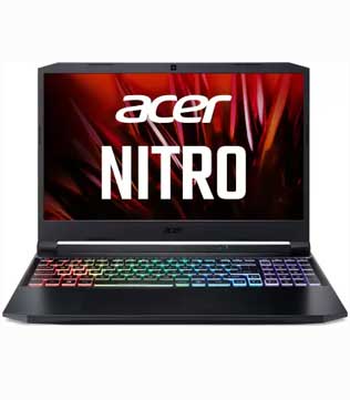 Acer Nitro 5 AN515-45 AMD Ryzen 7 5800H 15.6 Inches Gaming Laptop (16GB Ram/1TB HDD/512GB SSD (256GB X 2)/Nvidia GeForce RTX 3060/Windows 11 Home/Black/2.4 Kg) Laptop (Pre-owned)