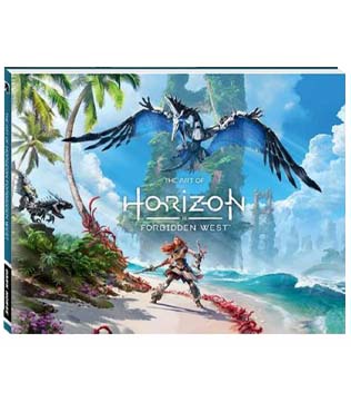 Horizon Forbidden West Hard Cover Art Book (No Game Included) (Pre-owned)