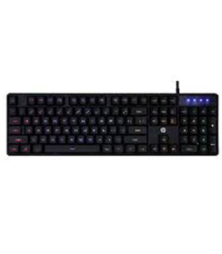 HP K300 Backlit Membrane Wired Gaming Keyboard (Pre-owned)