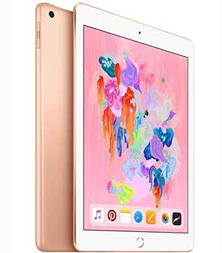 Apple iPad (6th Gen) (A1893) 32 GB ROM 9.7 inch with Wi-Fi Only (Gold) (Scratch & Dent) (Pre-owned)