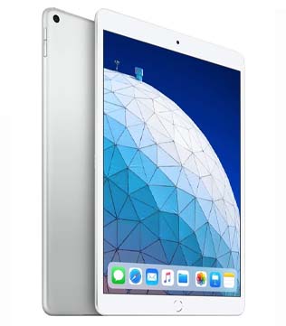 Apple iPad Air (3rd Gen) (A2152) 64 GB ROM 10.5 inch with Wi-Fi Only (Silver) (Pre-owned)