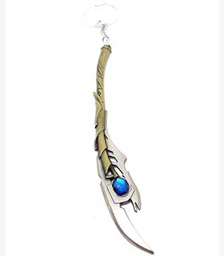 Arkanum Loki Scepter Golden Keychain (Pre-owned)