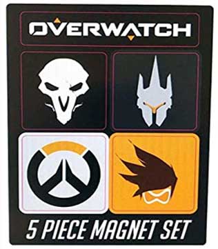 Overwatch Limited Edition 5 Piece Magnet Set (Pre-owned)