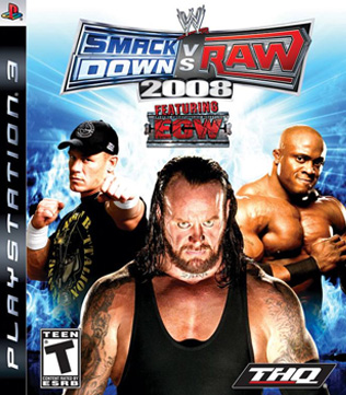WWE SmackDown Vs Raw 2008 PS3 (Pre-owned)