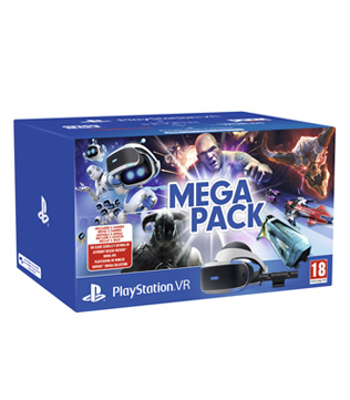 Sony PlayStation VR with Camera Mega Pack Bundle (Free Games, Astro Bot Rescue Mission, The Elder Scrolls V Skyrim VR, Wipeout Omega Collection, Doom VFR, PlayStation VR Worlds) PS4
